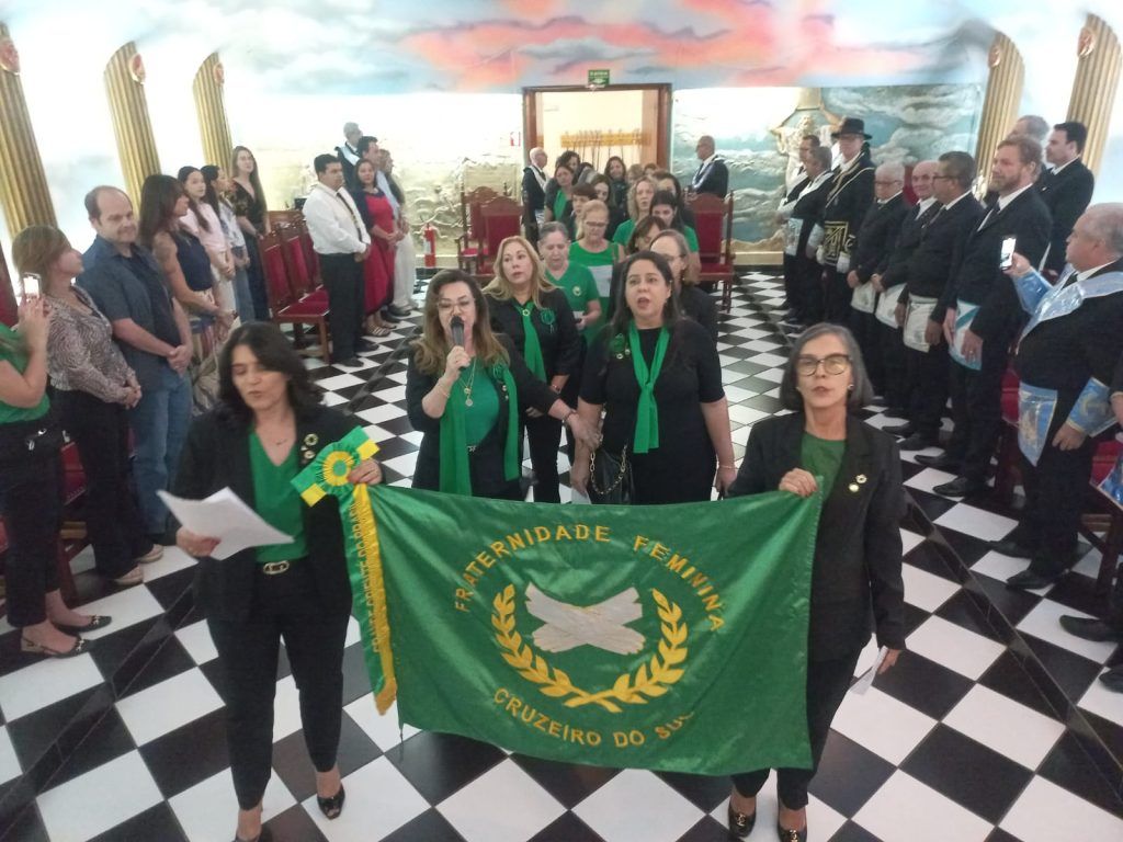 Obreiros da Arca Real n.2926 – Posse da diretoria da FRAFEM da Loja.